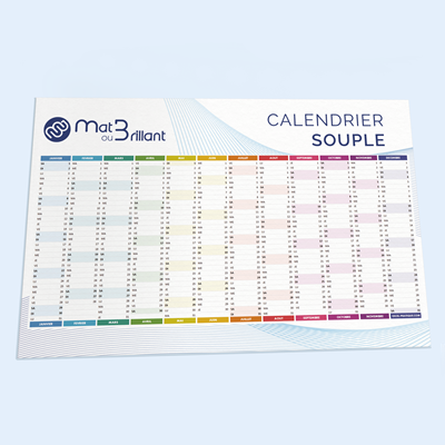 Calendrier souple