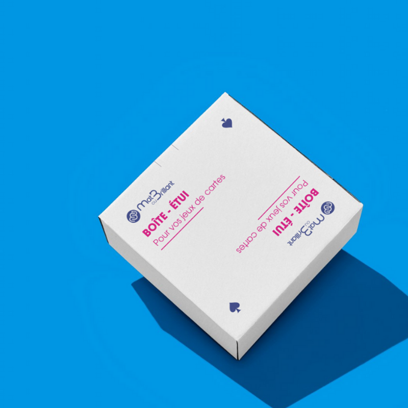 Boîte Carton Personnalisée pour Jeux de Cartes – Impression