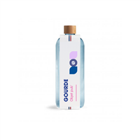 Gourde transparente, PET recyclé ♻️