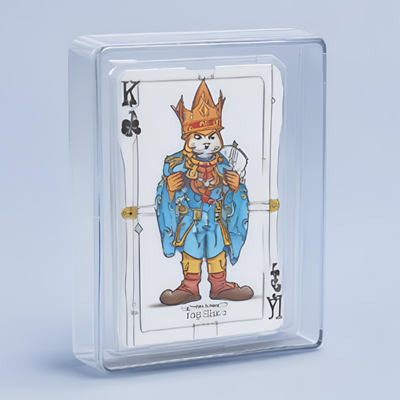 Boîte transparente (jeux, cartes)