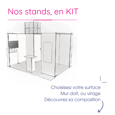 Stand, en kit