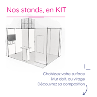 Stand, en kit